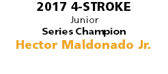 2017 4-STROKE Junior Series Champion Hector Maldonado Jr. 